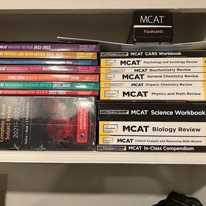 MCAT Princeton Review & Kaplan Study Sets